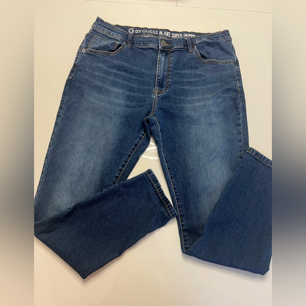 Guess Blue Skinny Jeans Classic Style